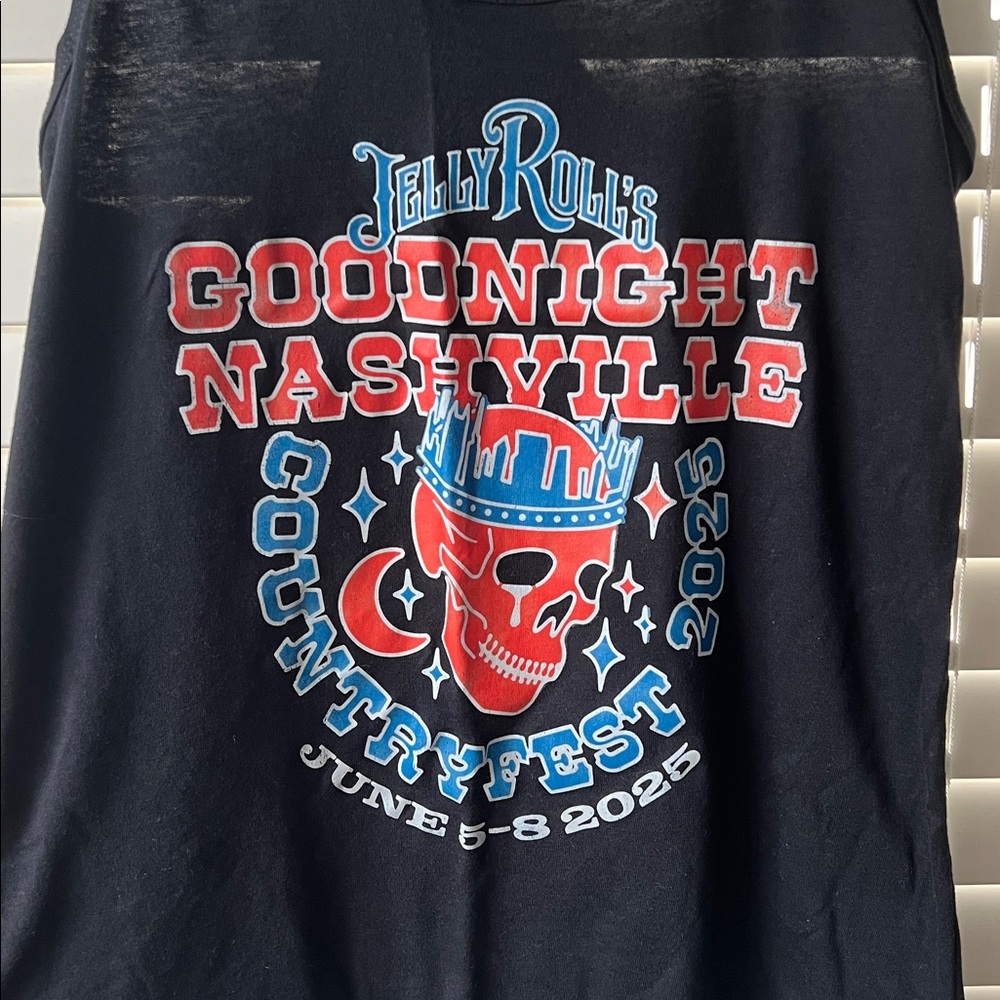 *Limited Edition* Jelly Roll's Goodnight Nashville CMA Fest Tank Top